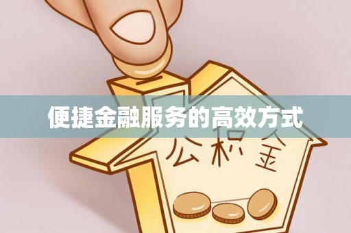 东兴便捷金融服务的高效方式